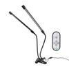 Plant Grow Light Dimmable Timing Full Spectrum USB Powered Dual Head Clip On LED Plant Lamp for Indoor 30W