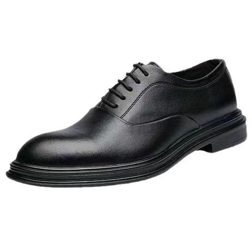 Authentic men's four-season super soft breathable flow large size two-layer cowhide casual model