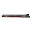 Universal Car Side Skirt 8 Pcs 2.2m Winglet Splitters Lip Side Spoiler For Edge Fiesta Focus Fusion Mustang mach-e Taurus