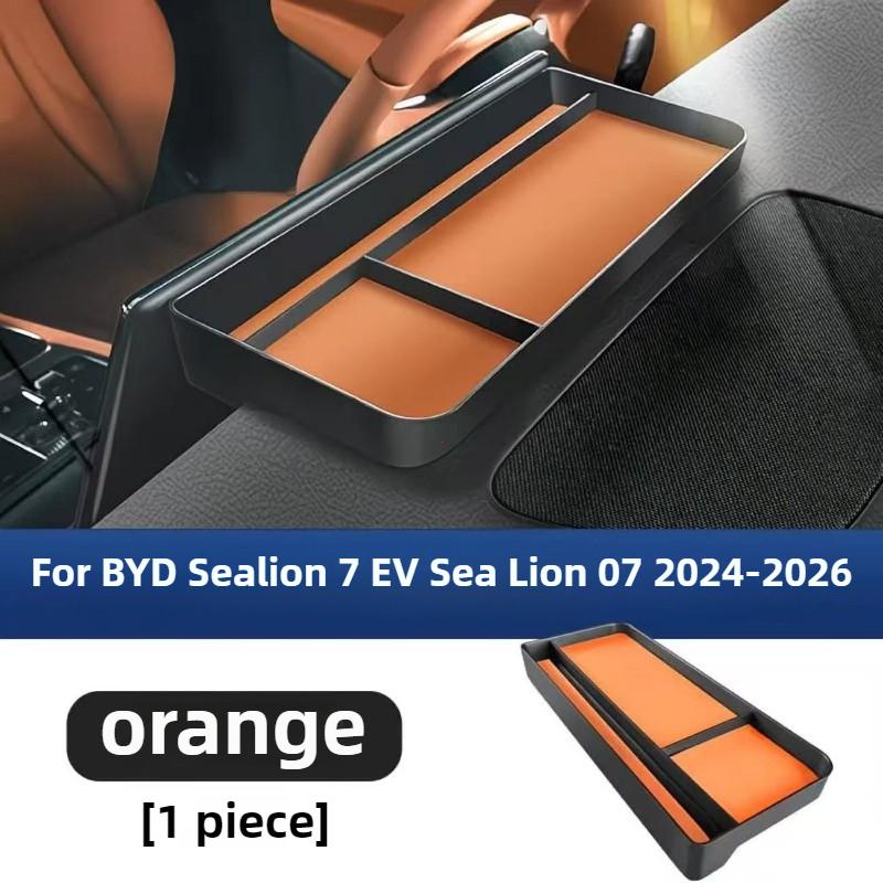 Car Dashboard Navigation Screen Storage Box for BYD Sealion 7 EV Sea Lion 07 Interior Accessories 2024 2025 2026