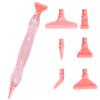 Glitter Gradient Diamond Painting Pen Kit with 6 Interchangeable Plastic Tips Ergonomic Handle for 5D Diamond Art Rhinestone Crafts and DIY Projects