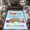 Tappeto Personalizzabile con Area Nome Numberblocks per Soggiorni Studio Ingresso Dormitorio Tappeto Antiscivolo Decorazioni Ufficio Anime Regalo Spirituale