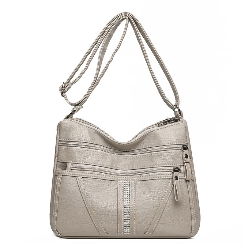 Damentasche 2026 Trend Handtaschen Damen Schultertaschen Weiches Leder Mode Vielseitige Umhängetasche