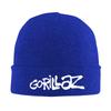 Gorillaz Čepice Čepice s bambulí Pletené čepice Pro dospělé Unisex Roztomilé Zimní čepice s lebkou Podzimní design Pružné čepice