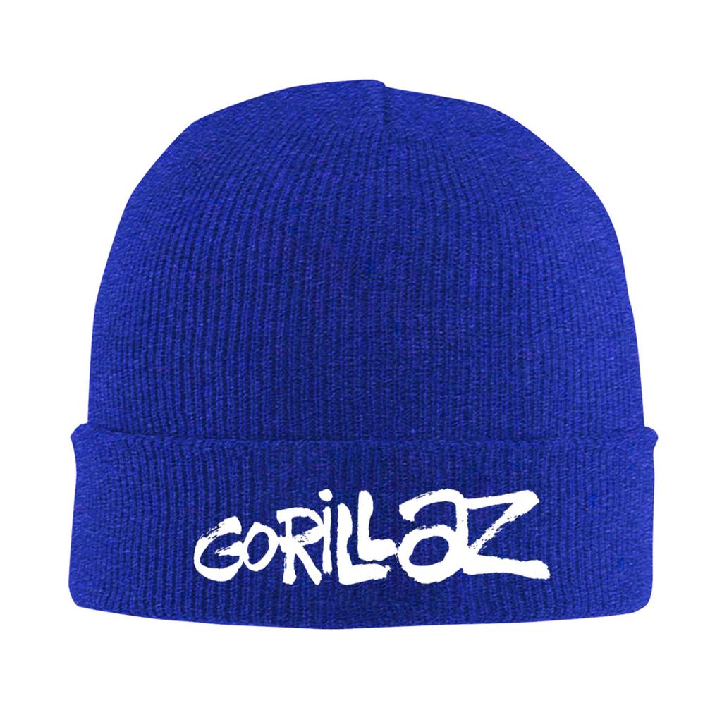 Gorillaz Čepice Čepice s bambulí Pletené čepice Pro dospělé Unisex Roztomilé Zimní čepice s lebkou Podzimní design Pružné čepice