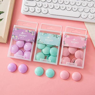 Magnetická spona Macaron Color 30MM silná pro kancelářské a výukové bílé tabule
