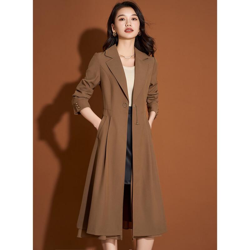 Mei Lan Ni British Style Elegant Trench Coat 3XL