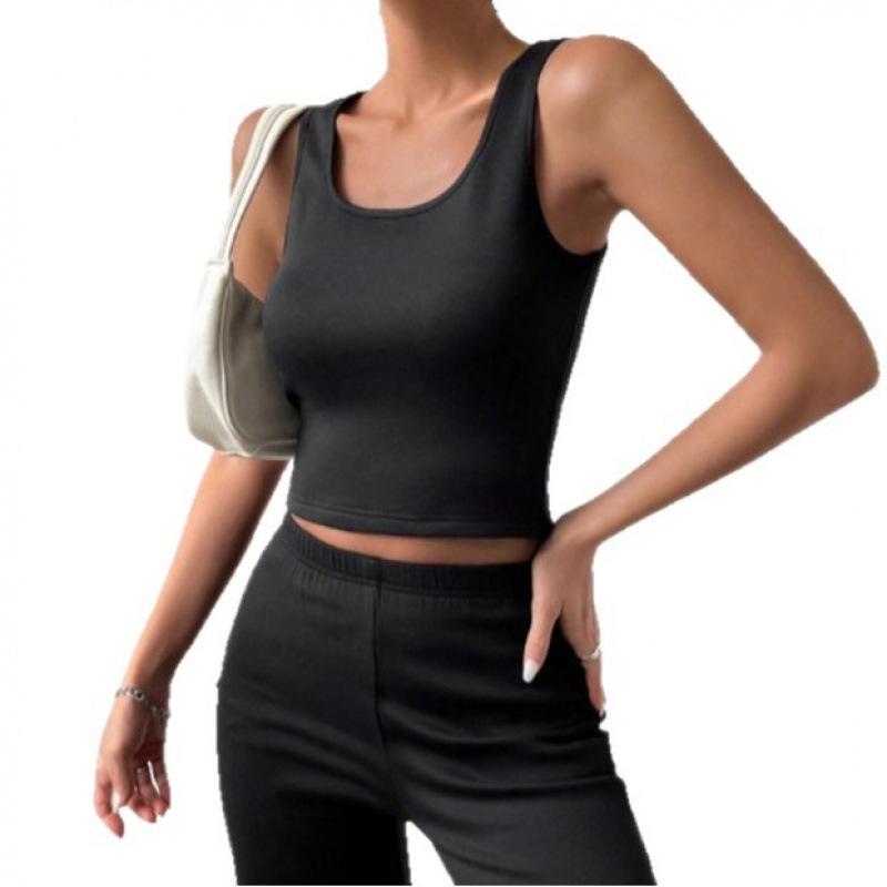 Comfortable Casual Sports Vest for Women - European and American Style XS