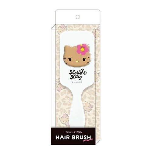 

Hello Kitty Paddle Brush, Tan Kitty, White
