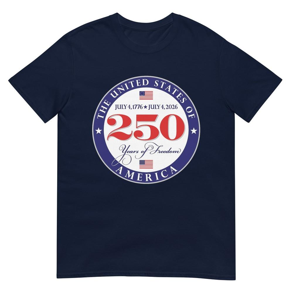 Usa 250 Years Anniversary America 4th Of July 17762026 Tshirt S