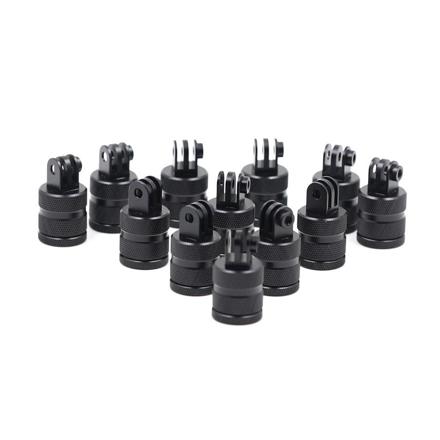 360° Rotating Bracket Adapter for GoPro HERO11, HERO10, and Xiaoyi Action Camera Accessories