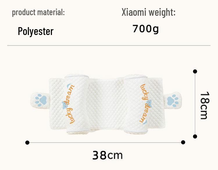 Oreiller pour bébé réglable anti-tête plate (0-6 Mois+) pour les Nouveau-nés