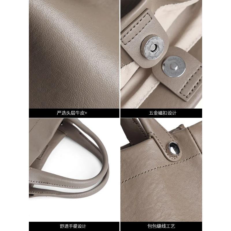 100% Genuine Leather Women's Handbag cowhide Fashi tote bag single shoulder bag large capacity crossbody bag for women