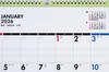 Takahashi 2026 Family Wall Calendar A3 E533