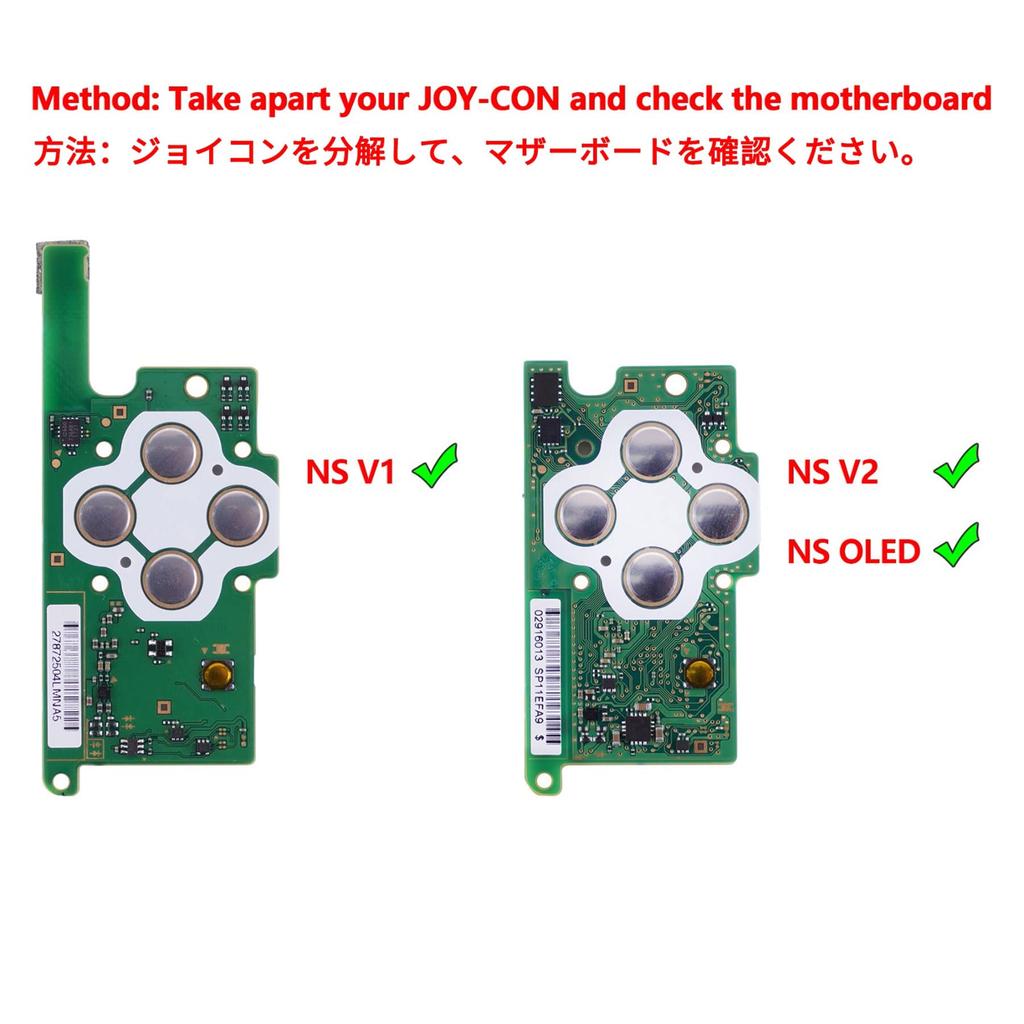 eXtremeRate Switch DFS LED 7 Colors and 9 Multicolor Illuminated ABXY Trigger Face Buttons for Switch OLED and Console Not Joy-Con Kit, Modes, &