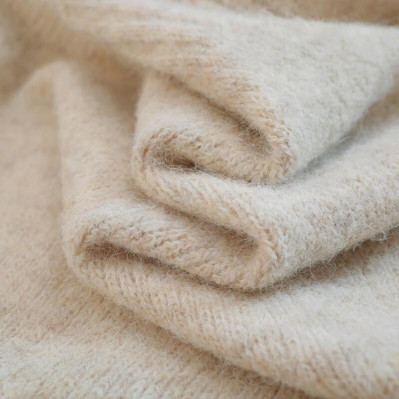 Silvshe Women's Bowknot Loose Fit Round Neck Sweater