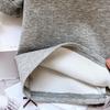 Mädchen Mittellanges Herbst Prinzessin Sweatshirt Kleid - RQ298