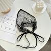 French Lace Scarf Triangular Binder Hair Band Photo Travel Photography Versatile Headdress Seaside Thin Scarf Shawl