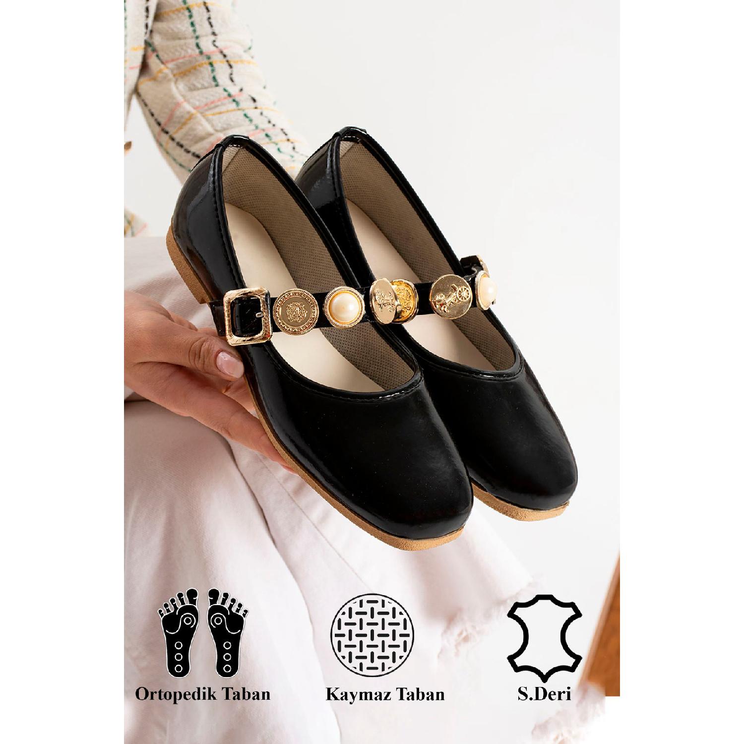 

Woman Flat Shoes Comfortable Light Sound Orthopedic Daily Shoes Babet House Office Outdoor Shoes 37 чорний
