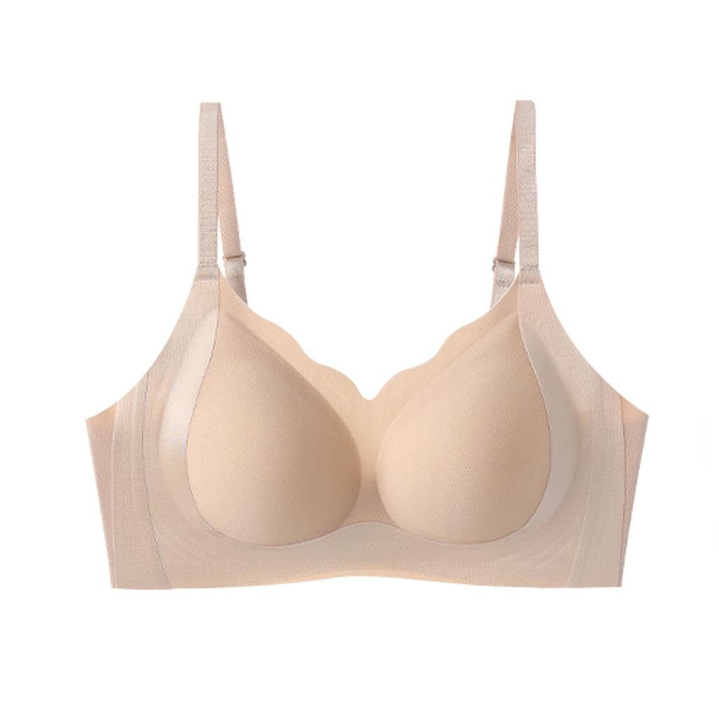 Gather small-breasted underwear for women to collect secondary breasts, anti-sagging, pull silk cup, seamless bra new