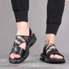 Fashion Men's Sandals Men New Dermis Sandals Quick-drying Comfortable Beach Shoes Gent Summer Fashion Non-slip Slippers Suitable for Me