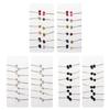 24PCS Muslim Hijab U-pin Pearl Clips Islamic Women Scarf Pin Fashion Accessories