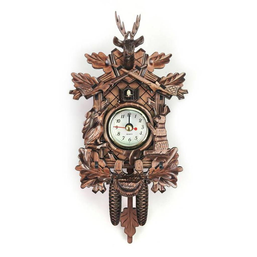 Kuckucksuhr, Holzwanduhr, Heimdekoration, Quarzuhr, Heimdekoration