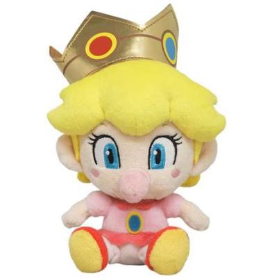 NINTENDO SUPER MARIO Boneca de pelúcia COLEÇÃO ALL STAR Baby Peach Tamanho S Japão NOVO