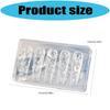 Silicone Nail Art Stamp Mold Flower Nail Stamp Mold for Professional Manicurists and Enthusiasts Jewelry Tool