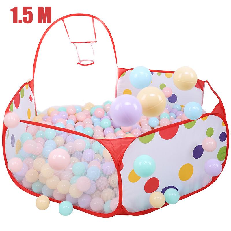 Non-Toxic Play Tent Cartoon Ball Pit Pool Portable Foldable Children Outdoor Indoor Sports Educational Toys With Basket For Kids