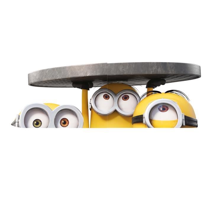 Stickers - Universal - The Minions - Manhole Theme - Dimensions W78 X H38 Cm - Repositionable