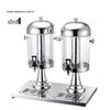 HUIWEN Stainless Steel Commercial Buffet Juice Dispenser