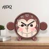 Toddler Alarm Clock Cartoon Animal for Students Non-Ticking Quiet Movement Students Clock Battery Operated Desk Home Bedroom Childrens