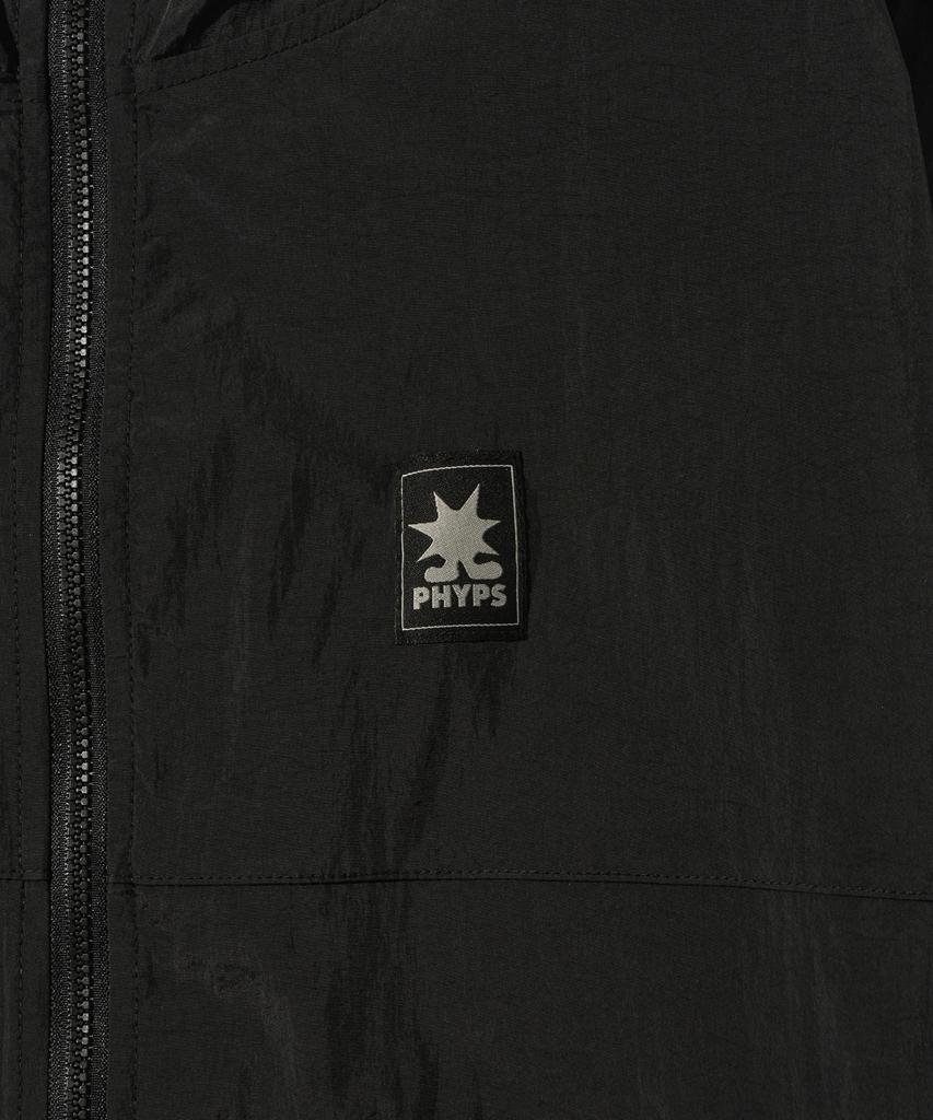 Physical Department Sunset Label Lightweight Windbreaker_Black