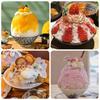 Hand Crank Ice Crusher Manual Snow Cone Maker Small Shaved Ice Machine  for Making Snow Cones