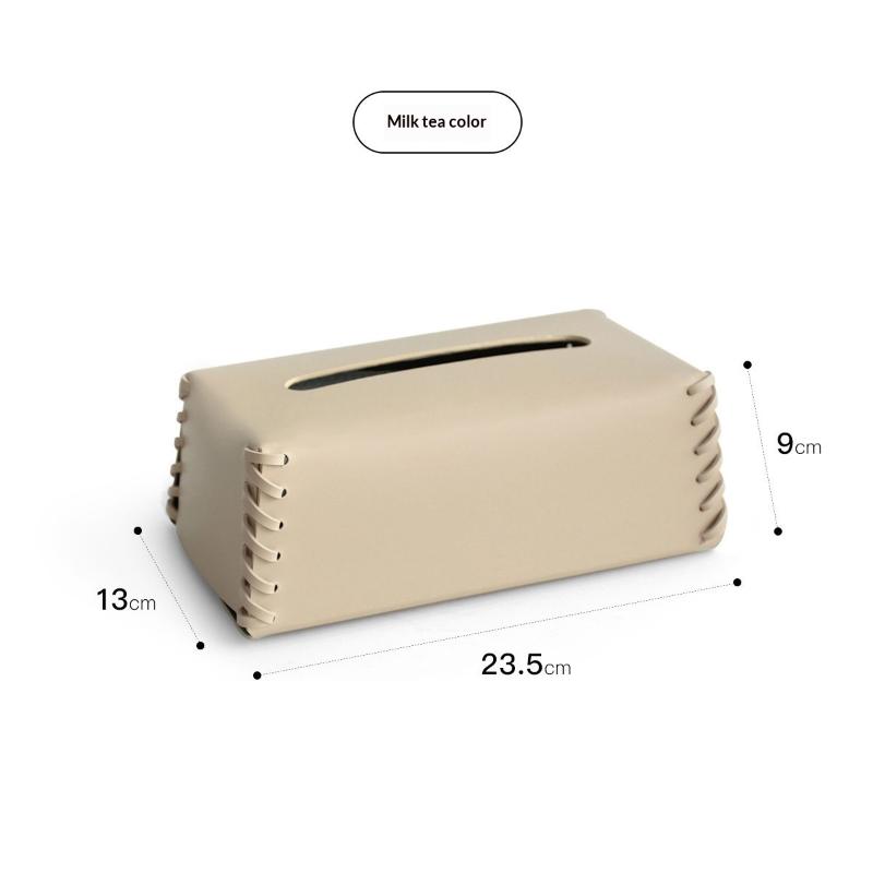 Luxury Leather Tissue Box Stylish Organizer For Tea Table And Dining Table Functional And Elegant Home Decor
