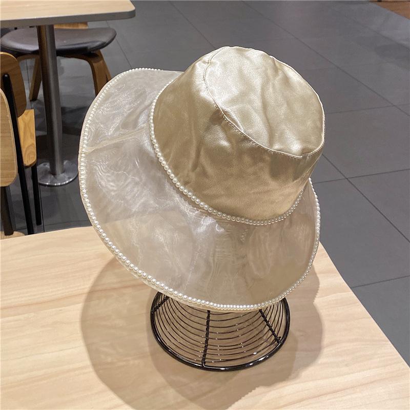 Super Shiny Bilibili Full Drill Custom Fisherman Hat Empty Top Hat Light Luxury Ladies Hat Summer Fashion Sun Hat
