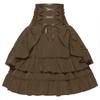 Victorian Renaissance Double-Layer High-Waisted Women's Halloween Costume Dress