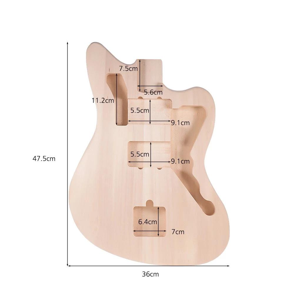 DIY Electric Guitar Body MZB4400 - Guitar Materials & Accessories