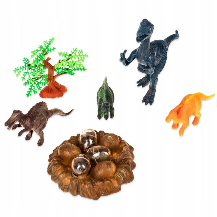 Mega Dinozaur T-Rex Chodzi Ryczy Świeci Znosi Jaja