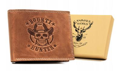 Large Men's Wallet Made of Genuine Leather - Always Wild