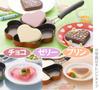 Sugiyama Metal Clover Frying Pan Happiness-bringing Four-leaf (Green) KS-2808