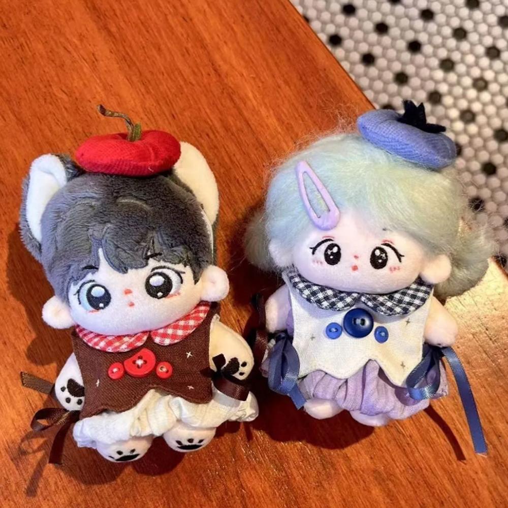 Fruit Cake 10cm Cotton Doll Clothes Suit Doll Dress Up Clothes Set  Clothes Chang Game