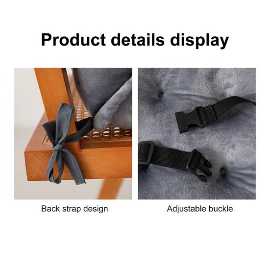 Sedentary Cushion for Office And Home Thickened Ultra Soft Bunny Ear Decor