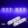 2Pcs 3 LED Strobe Police Light 12V 8W Car Truck Motorcycle Flashing Emergency Warning Rear Tail Brake Stop Led Lights Lamp