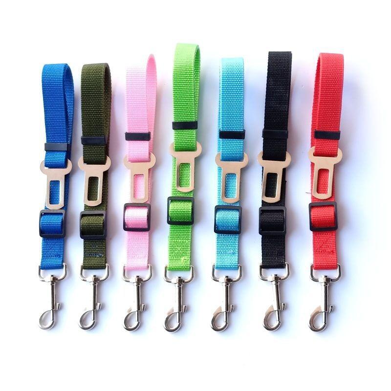 Pet products Car safety buckle Pet dog leash Car leash pad Fixed rope Safety belt