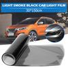 30x150cm Transparent Light Black Chameleon Car Tint Lighthouse Tail Light Headlights Fog Vinyl Smoke Film Foil Sticker Cover