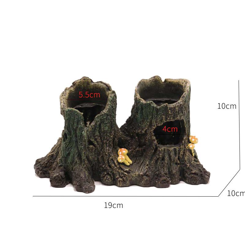 

Ретро Декорация Рокарий Декорация Пейзажа Аквариума Аквариумных Рыбок Искусственные Смоляные Украшения Аксессуары для Аквариумов Подарок