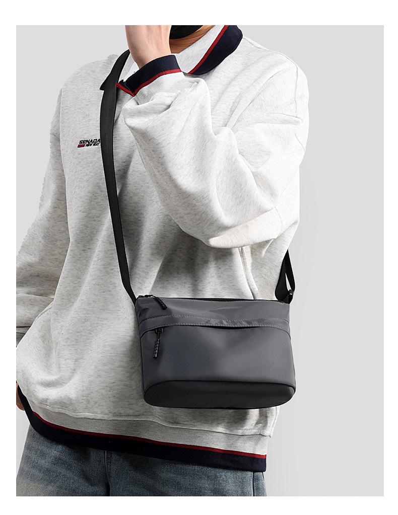 Trendy Men's Crossbody Shoulder Bag: Large-Capacity Sports & Travel Backpack