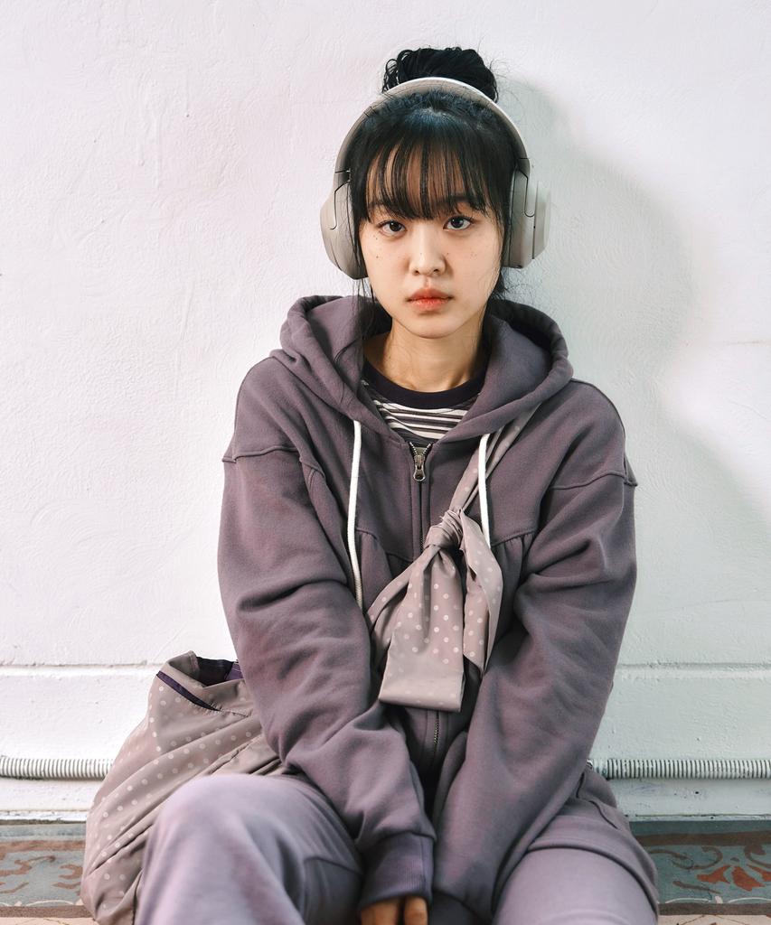 KIJIKO Ke611-Bootcut Skirt Pants Purple